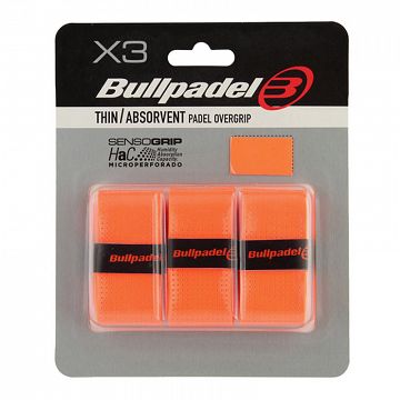 Bullpadel GB-1705 Sensogrip 3-Pack Orange
